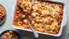 Makaroni with ground beef. Recipe only, not for order.