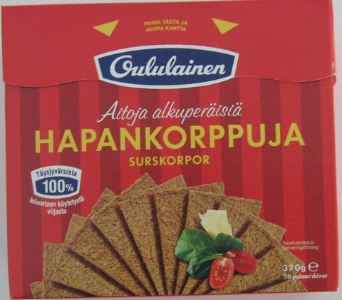Oululainen, crisp bread